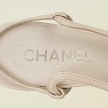 Chanel Bicolor Pointed Slingback Pumps 40