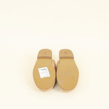 Chanel Dark Beige CC Slingback Loafers 40C