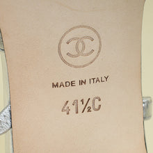 Chanel Bicolor CC Cap Toe Slingback Pump 41.5
