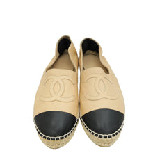 Chanel Bicolor CC Cap Toe  Espadrille 41