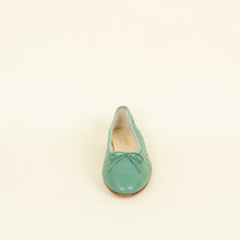 Chanel Light Green CC Cap Toe Ballet Flats 42C