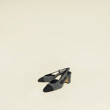 Chanel Bicolor D'Orsay Slingback 35