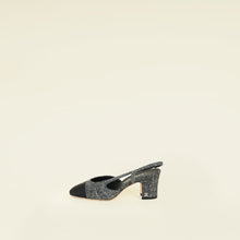 Chanel Bicolor D'Orsay Slingback 35