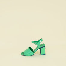 Chanel Green CC Sandal 36.5