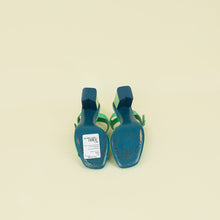 Chanel Green CC Sandal 36.5