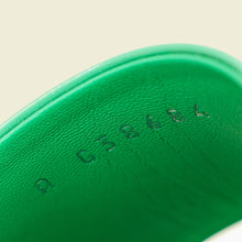 Chanel Green CC Sandal 36.5