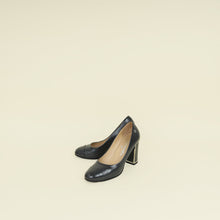 Chanel Grey CC Cap Toe Pumps 36.5