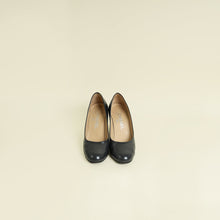 Chanel Grey CC Cap Toe Pumps 36.5