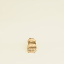 Chanel Beige CC Chain Sandal 36