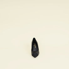 Chanel Black CC Pearl Pump 36