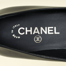 Chanel Black CC Pearl Pump 36