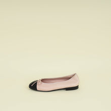 Chanel Bicolor CC Cap Toe Flat Ballerina 36