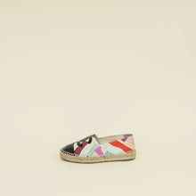 Chanel Multicolor CC Cap Toe Espadrille 36