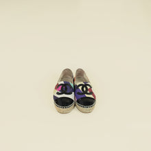 Chanel Multicolor CC Cap Toe Espadrille 36