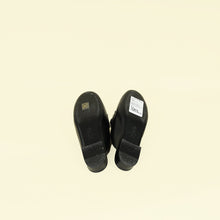 Chanel Black CC Braided Chain Mules 37.5