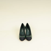 Chanel Bicolor CC Cap Toe Pumps 37.5