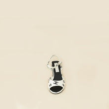 Chanel Bicolor CC Print Coco Beach Sandal 37