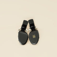 Chanel Bicolor CC Print Coco Beach Sandal 37