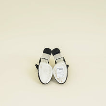 Chanel Tricolor T Strap Tweed Pumps 37