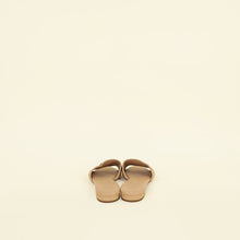 Chanel Dark Beige CC Logo Slides Mules 37C