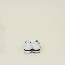 Chanel White Quilted Low Top Sneakers 38.5
