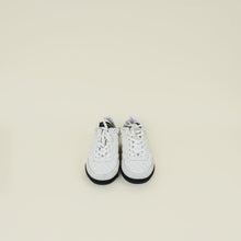 Chanel White Quilted Low Top Sneakers 38.5