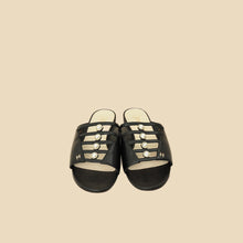 Chanel BlackCC Pearl Mules 38.5