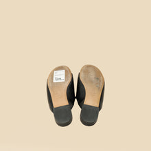 Chanel BlackCC Pearl Mules 38.5