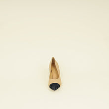 Chanel Bicolor Pearl Heel Pumps 38.5