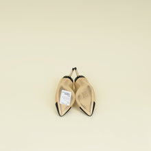 Chanel Bicolor Pearl Heel Pumps 38.5