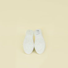 Chanel Metallic Silver CC Trainer Sneaker 38.5