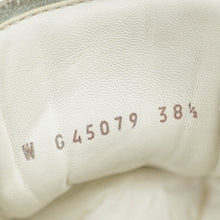 Chanel Metallic Silver CC Trainer Sneaker 38.5