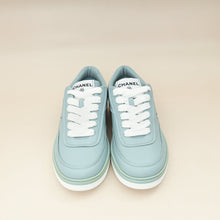 Chanel Light Blue CC Sneaker 38.5