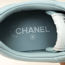Chanel Light Blue CC Sneaker 38.5