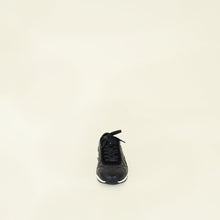 Chanel Black CC Quilted Trainer Sneaker 38.5