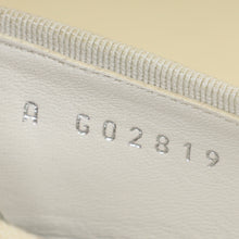 Chanel White CC Cap Toe Flat Ballerina 38