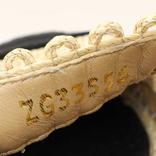 Chanel Bicolor CC Cap Toe Raffia Espadrille 38