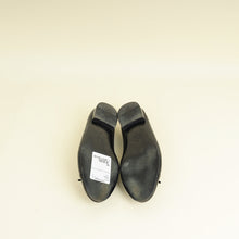 Chanel Black CC Cap Toe Flat Ballerina 38