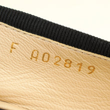 Chanel Black CC Cap Toe Flat Ballerina 38