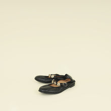 Chanel Black CC Charm Elastic Mary Janes Ballerina 38