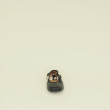Chanel Black CC Charm Elastic Mary Janes Ballerina 38