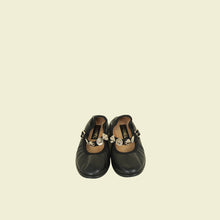 Chanel Black CC Charm Elastic Mary Janes Ballerina 38