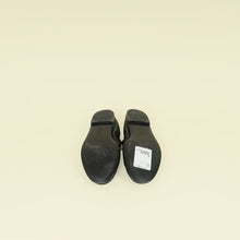 Chanel Black CC Charm Elastic Mary Janes Ballerina 38