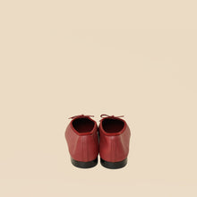 Chanel Dark Red Ballet Flats 39.5
