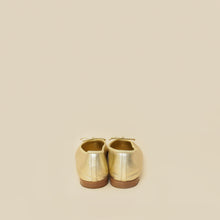 Chanel Metallic Gold Ballet Flats 39.5
