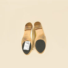 Chanel Metallic Gold Ballet Flats 39.5