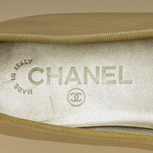 Chanel Metallic Gold Ballet Flats 39.5