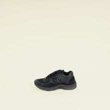 Chanel Black CC Trainer Sneaker 39.5