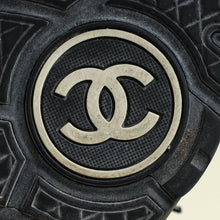 Chanel Black CC Trainer Sneaker 39.5