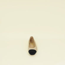 Chanel Bicolor CC Cap Toe Ballerina 39.5